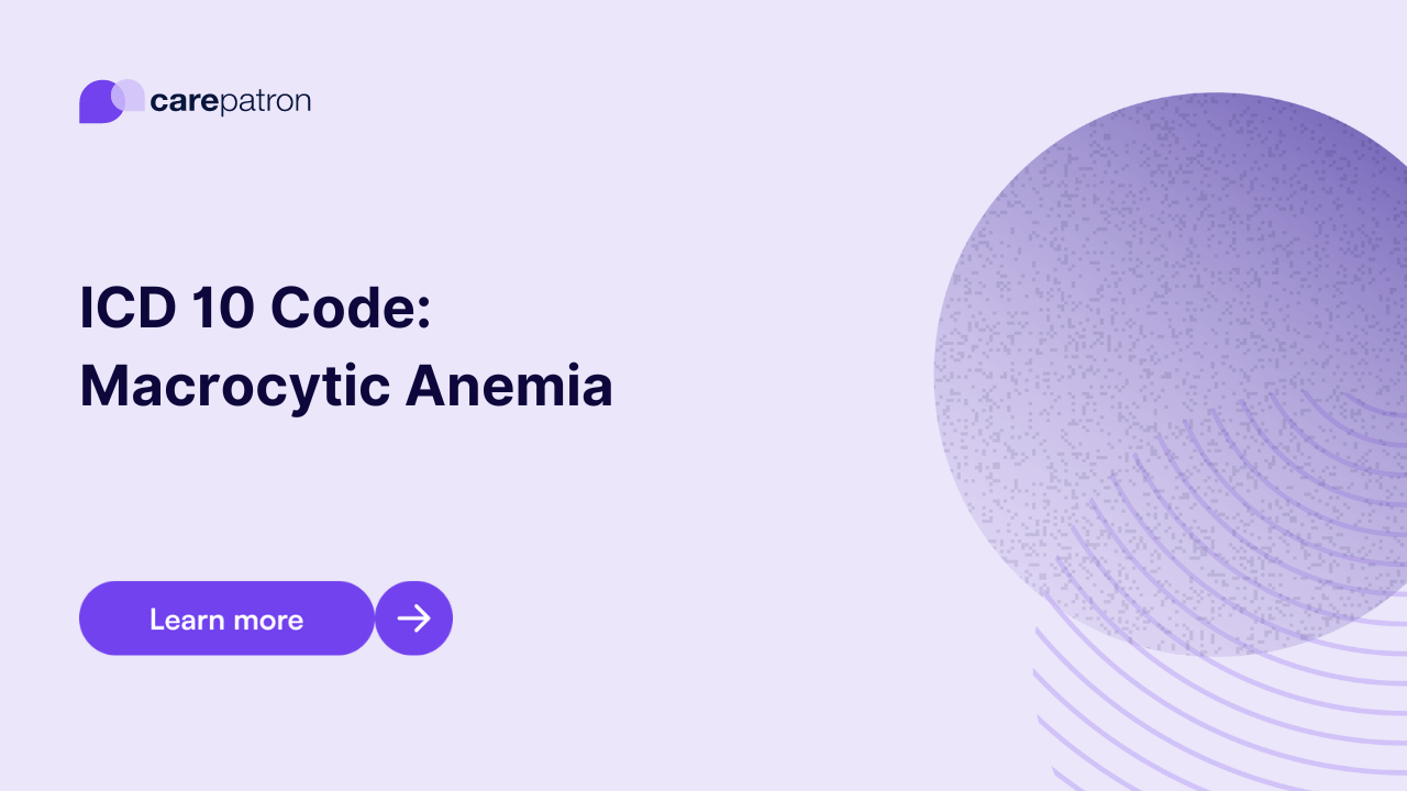 Macrocytic Anemia ICD10CM Codes 2023